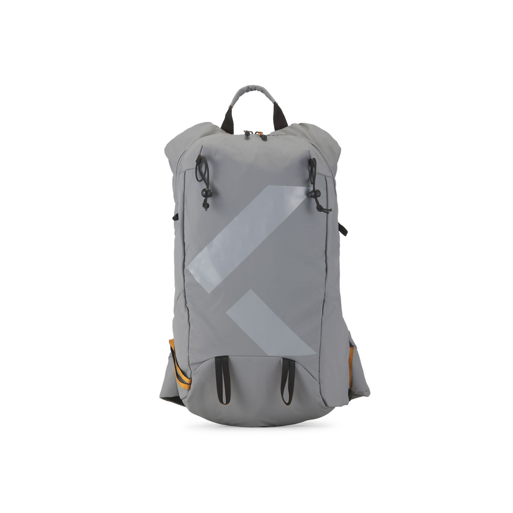 Grey Rogers Touring 20L ripstop polyester multi-sport backpack with reflective stripe design.