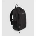 Black 10L K&B Sport Mini Adventure Backpack with reflective logo and mesh side pocket.