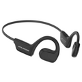 Aperto Bone Conduction Headphones in black with an open-ear design and wraparound headband.