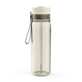 A high-resolution ecommerce hero shot of the Contigo 28 oz Dual Sip Plastic Oatmilk water bottle.