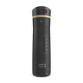 A high-resolution, centered view of the Contigo x Ally Love Ashland Chill 2.0 Water Bottle in Licorice, exactly as seen in the canonical product image, with a crisp, pure white background.