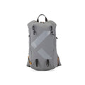Bugatti Rogers 20L Touring Backpack in grey ripstop with reflective accents on a white background.